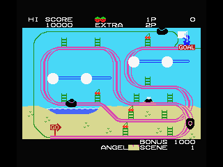 Mr. Do's Wild Ride screenshot 5 for MSX